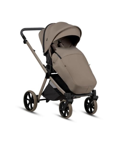 Коляска 3 в 1 Tutis Mio 3+ NEW Essential, Taupe Deep (078)