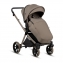 Коляска 3 в 1 Tutis Mio 3+ NEW Essential, Taupe Deep (078)