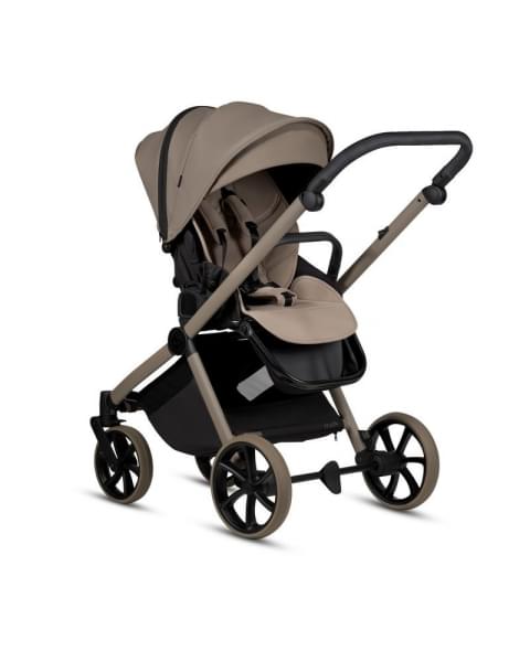 Коляска 3 в 1 Tutis Mio 3+ NEW Essential, Taupe Deep (078)