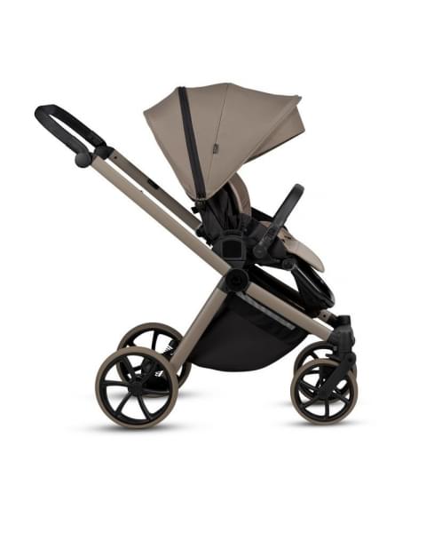 Коляска 3 в 1 Tutis Mio 3+ NEW Essential, Taupe Deep (078)