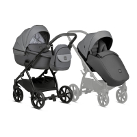 Коляска 3 в 1 Tutis Uno 5+ Earth Collection, Grey (022)
