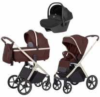 Коляска Carrello Vector CRL-6550 Nova Black Line 3 в 1 Sienna Beige