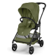 Коляска Cybex Melio Carbon 2026 цвет Moss Green с дождевиком
