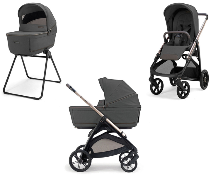 Коляска Inglesina Aptica Darwin i-Size 2026 3 в 1 Marble Grey