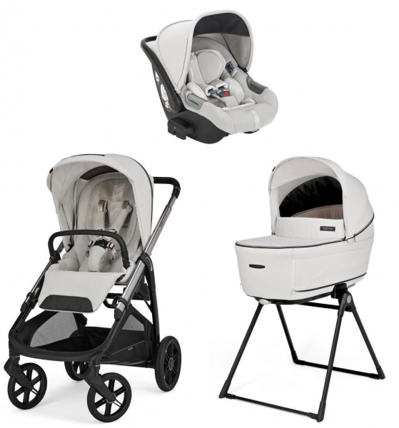 Коляска Inglesina Aptica Darwin i-Size System Quattro 4 в 1 2025 Opal Ivory