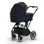 Коляска Moon Rocca 2 в 1 Edition Navy Black (555) 2023