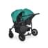 Коляска для двойни 2 в 1 Riko Basic Saxo, 01 (Бирюзовый / Чёрный)