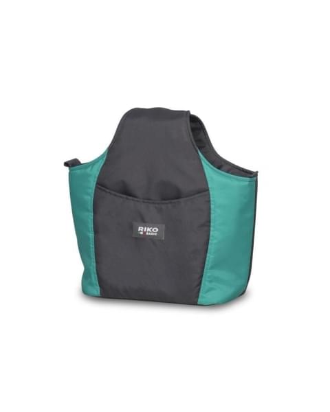 Коляска для двойни 2 в 1 Riko Basic Saxo, 01 (Бирюзовый / Чёрный)