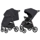 Коляска прогулочная Carrello Bravo Plus CRL-5515 / 2024, Jet Black (Черный)