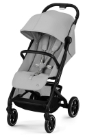 Коляска прогулочная Cybex Beezy (с дождевиком и бампером), Fog Grey (Серый)
