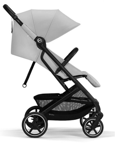 Коляска прогулочная Cybex Beezy (с дождевиком и бампером), Fog Grey (Серый)