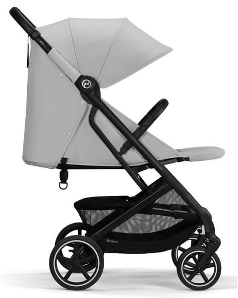 Коляска прогулочная Cybex Beezy (с дождевиком и бампером), Fog Grey (Серый)
