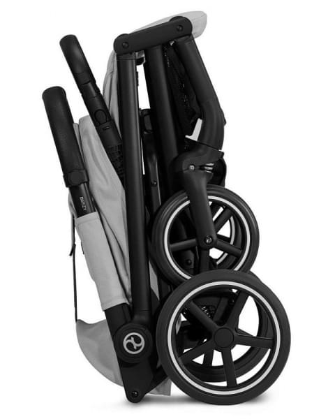 Коляска прогулочная Cybex Beezy (с дождевиком и бампером), Fog Grey (Серый)