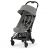 Коляска прогулочная Cybex Coya шасси Matt Black, Mirage Grey (Серый)