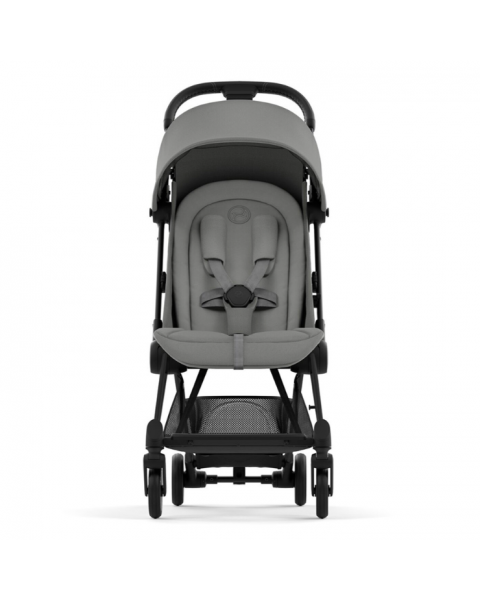 Коляска прогулочная Cybex Coya шасси Matt Black, Mirage Grey (Серый)