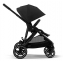 Коляска прогулочная Cybex Gazelle S шасси BLK, Moon Black / Черный (с корзиной и дождевиком)