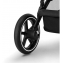 Коляска прогулочная Cybex Gazelle S шасси BLK, Moon Black / Черный (с корзиной и дождевиком)