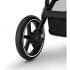 Коляска прогулочная Cybex Gazelle S шасси BLK, Moon Black / Черный (с корзиной и дождевиком)