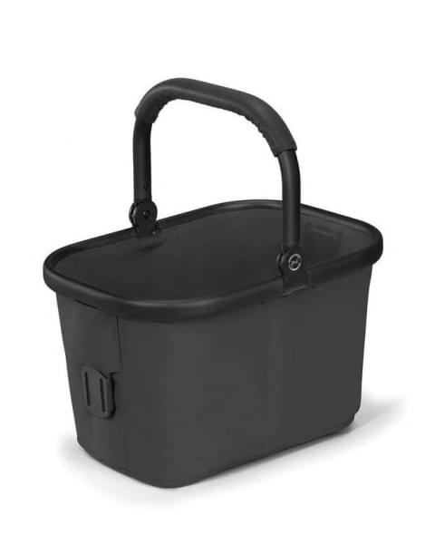 Коляска прогулочная Cybex Gazelle S шасси BLK, Moon Black / Черный (с корзиной и дождевиком)