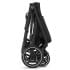 Коляска прогулочная Cybex Gazelle S шасси BLK, Moon Black / Черный (с корзиной и дождевиком)
