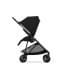 Коляска прогулочная Cybex Melio Carbon (с дождевиком), Moon Black (Черный)