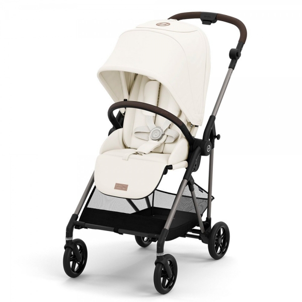 Коляска прогулочная Cybex Melio TPE Cotton White, (Белый)