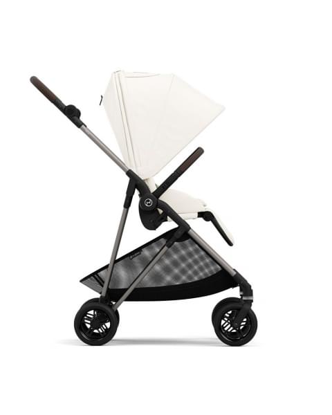 Коляска прогулочная Cybex Melio TPE Cotton White, (Белый)