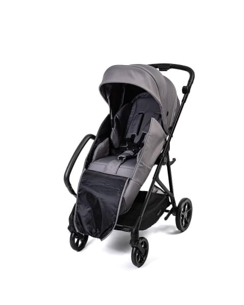 Коляска прогулочная Peppy Amici, Grey / шасси Black