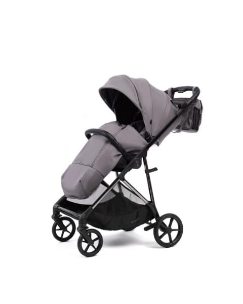 Коляска прогулочная Peppy Amici LX, Grey / шасси Black Chrome