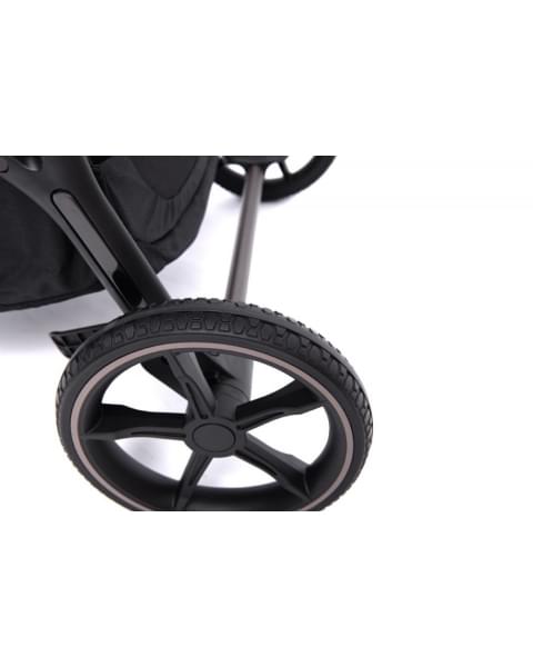 Коляска прогулочная Peppy Amici LX, Grey / шасси Black Chrome