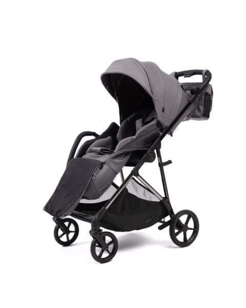 Коляска прогулочная Peppy Amici LX, Grey / шасси Black Chrome