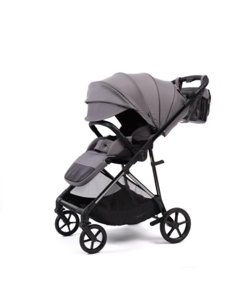 Коляска прогулочная Peppy Amici LX, Grey / шасси Black Chrome