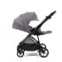 Коляска прогулочная Peppy Amici LX, Grey / шасси Black Chrome