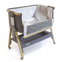 Колыбель Tutti Bambini CoZee c колёсами Oak and Charcoal