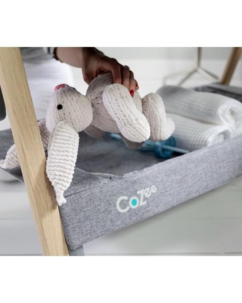 Колыбель Tutti Bambini CoZee c колёсами Oak and Charcoal