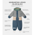 Комбинезон Leokid Color Block, Gray Wave (Серый)
