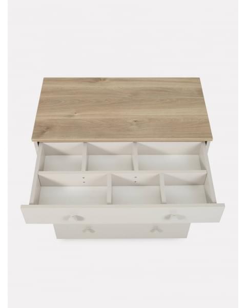 Комод пеленальный Rant Levi 80/5 с органайзером Crystal beige