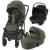 Коляска 3 в 1 Britax Roemer Smile 5Z LUX, Urban Olive + BABY-SAFE CORE Space Black