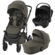 Коляска 3 в 1 Britax Roemer Smile 5Z LUX, Urban Olive + BABY-SAFE CORE Space Black