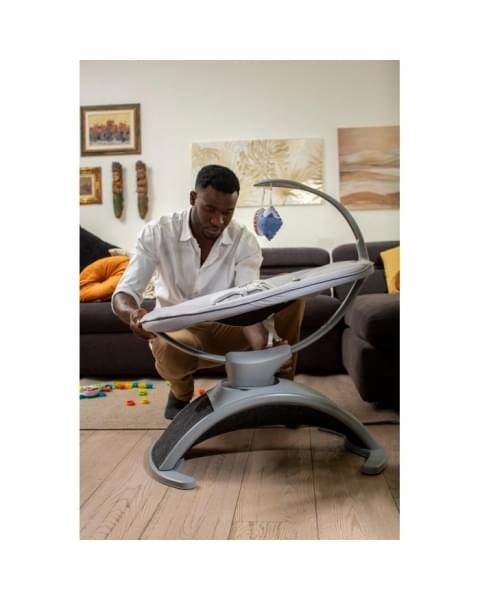 Кресло-качалка Chicco Comfy Wave, Silverspring (Серый)