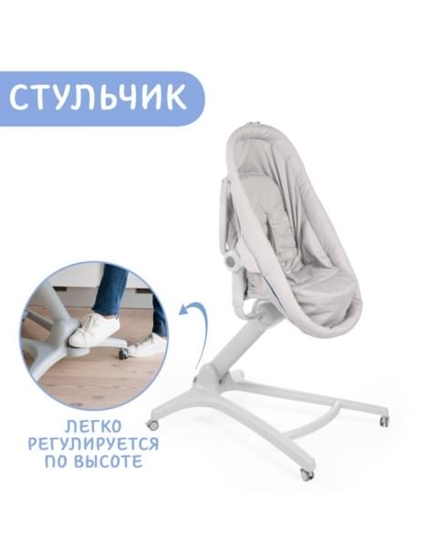 Кроватка-стульчик Chicco Baby Hug, Aquarelle (Бирюзовый)