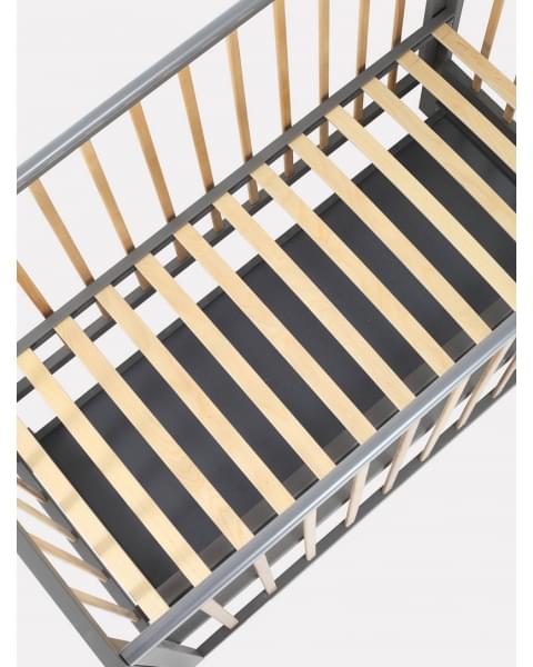 Кроватка Rant Indy Box маятник Moon grey