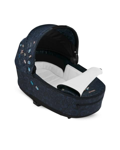 Люлька Cybex Priam IV Fashion Collection, FE Jewels of Nature (Синий с принтом)