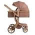 Коляска трансформер Aimile Adventurer ткань Мокко