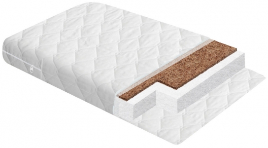 Матрас Indigo Green Line 140х70 см стеганная микрофибра