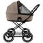 Детская коляска люлька Roan Bass Next Classic d12 2.0 1 в 1 BNC/70/1 Hazel/Black/руч.Black