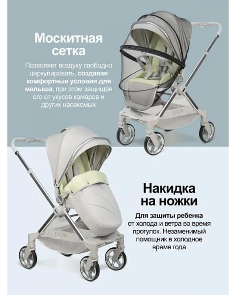 Коляска прогулочная Farfello Olivia O1s,серый