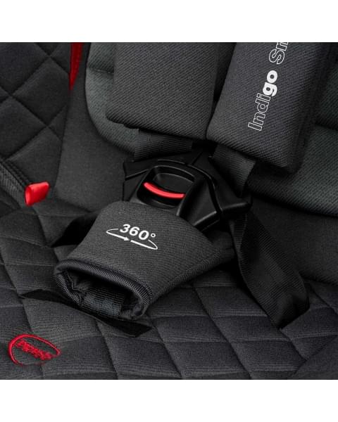 Автокресло Indigo Smart Isofix серый