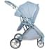 Детская прогулочная коляска Farfello Fest Lux Небесно-голубой FL-8 цветная рама