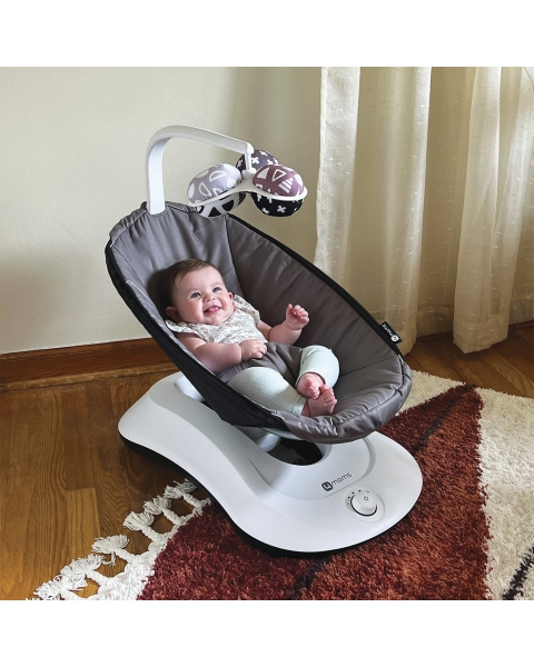 Кресло-качалка 4moms RockaRoo New графитовый